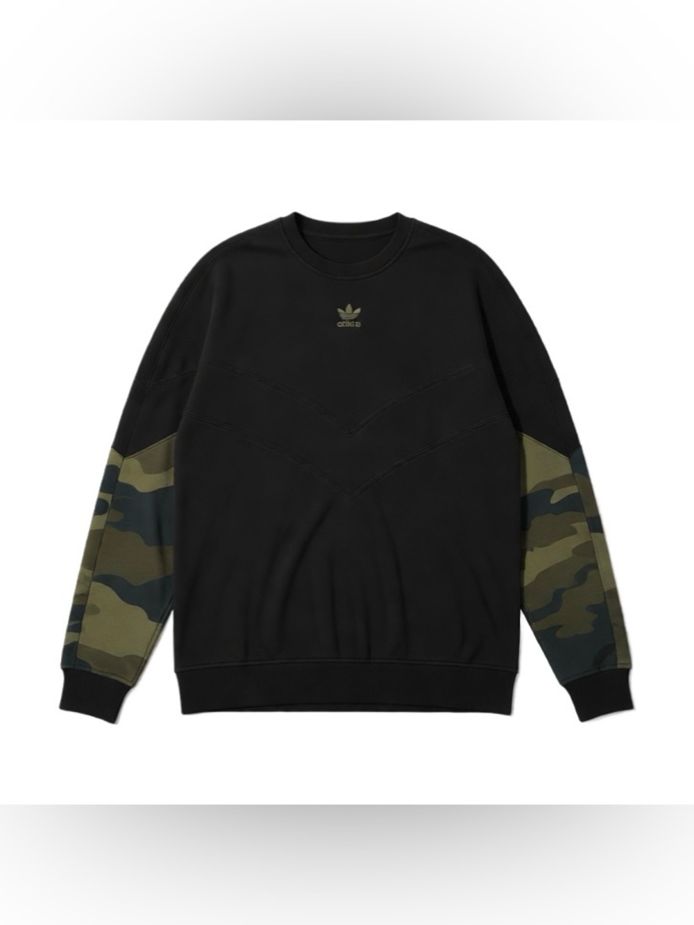 adidas Men's Originals Camouflage Crew Sweatshirt Size M